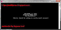 Motorola frp bypass tool dasboard