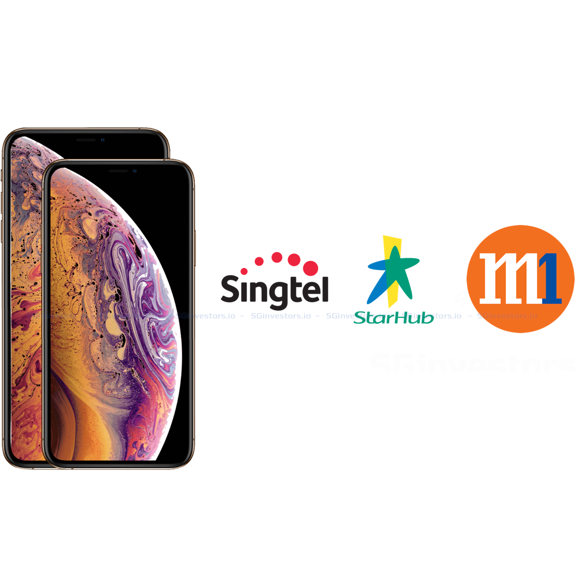 M1 SingTel StarHub iPhone Xs | SGinvestors.io