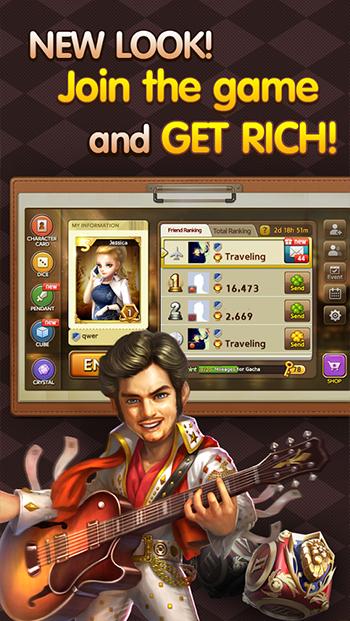 Game LINE Lets Get Rich MOD Apk Versi 1.2.0 - Crisobita