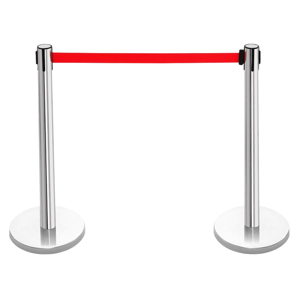 Rental sewa tiang antrian Sewa Railing stand stainless 