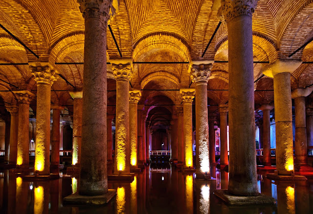 Turkey, Istanbul, Basilica Cistern