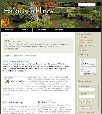 RT Haiku - шаблон для Joomla 1.5