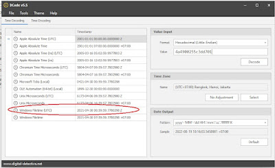 DCode™ is a FREE forensic utility for converting data