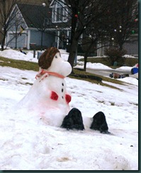 SnoopySnowmanStreetViewHawkins