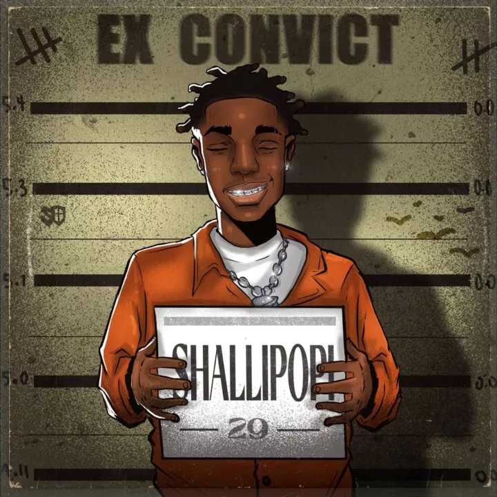 Shallipopi - Ex Convict art