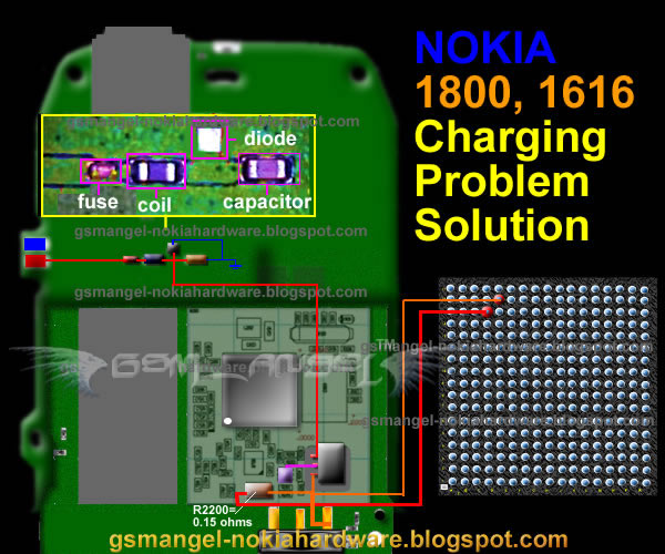 1616 light problem. nokia 1616, 1800 charging
