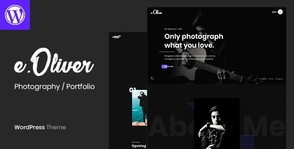 Photography Portfolio WordPress Theme 