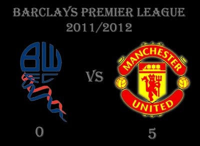 Bolton vs Manchester United Result Barclays Premier League