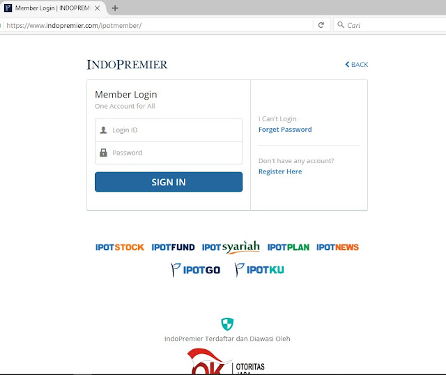 Inidia Cara Withdraw Penarikan Dana RDI (Rekening Dana Investor) Di Ipotfund