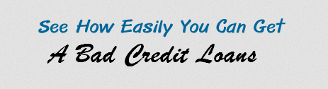 bad credit loans