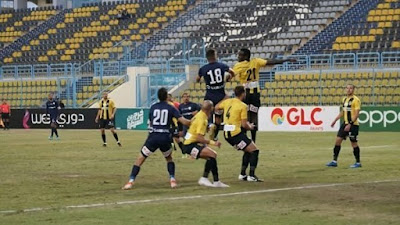 اهداف مباراة المقاولون العرب وانبي (2-1) الدوري المصري