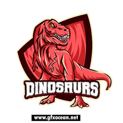 Pro  Mad Trex Raptors - Mascot Esport Logo PSD Template