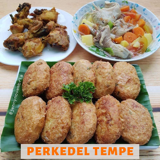 Perkedel Tempe