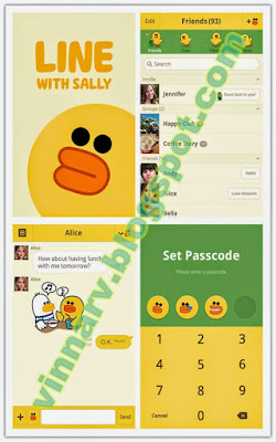Sally Official Tema Line Android