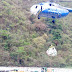 HELICOPTEROS TRABAJANO EN LA REPRESA