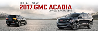 Upcoming 2017 Acadia Denali SUV image