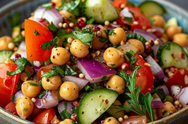 Mediterranean Chickpea Salad