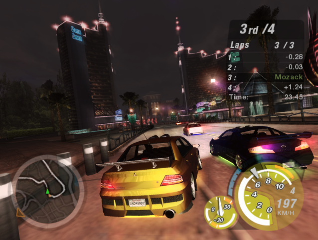 Need for Speed Underground corrida