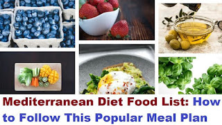 Mediterranean Diet Food List