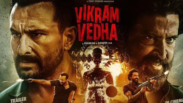 Vikram Vedha - Bollywood Top Action Movie | Full HD | Hrithik Roshan & Saif Ali Khan
