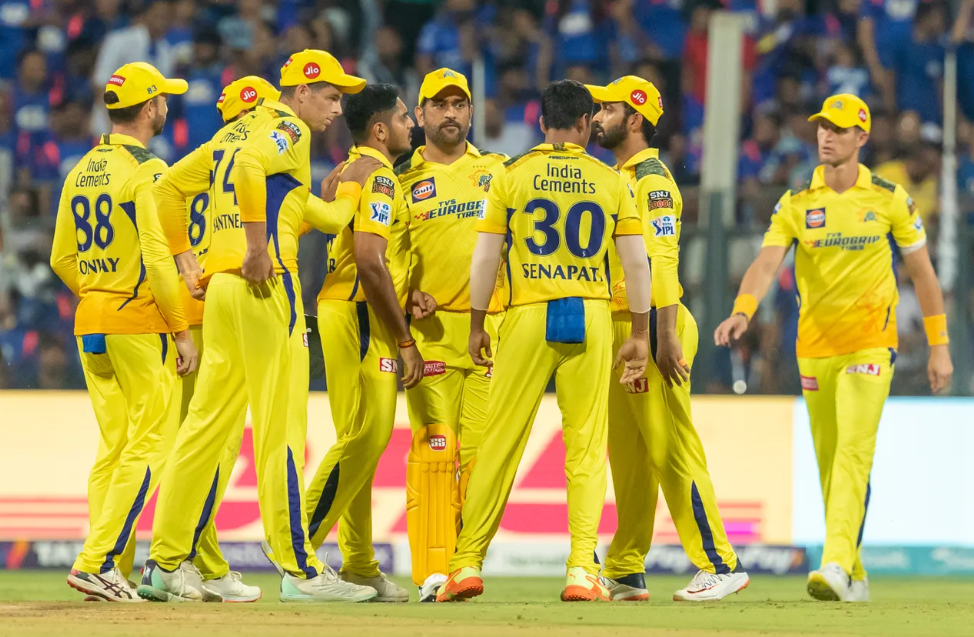 Image of Chennai Super Kings made it two wins in a row as they beat Mumbai Indians by seven wickets at the Wankhede Stadium in Match 12 of the TATA IPL 2023.