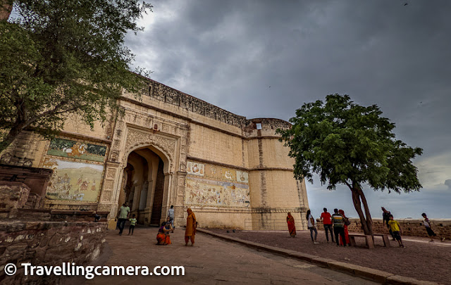 The Mehrangarh fort currently has many royal items on display. You can find fancy palanquins that were used by the royal ladies and at times royal guests and male members as well to travel from one place to the other.