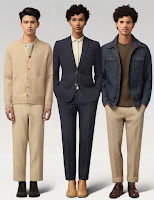 Visual comparisons of shoes paired with different types of pants.