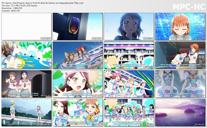 Download Aqours First PV Kimi No Kokoro wo Kagayaiteru kai Sub indo