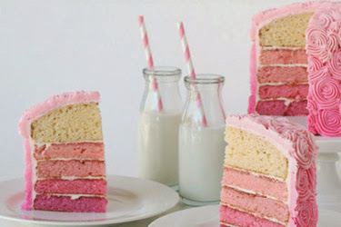 Resep Ombre Cake Lezat 