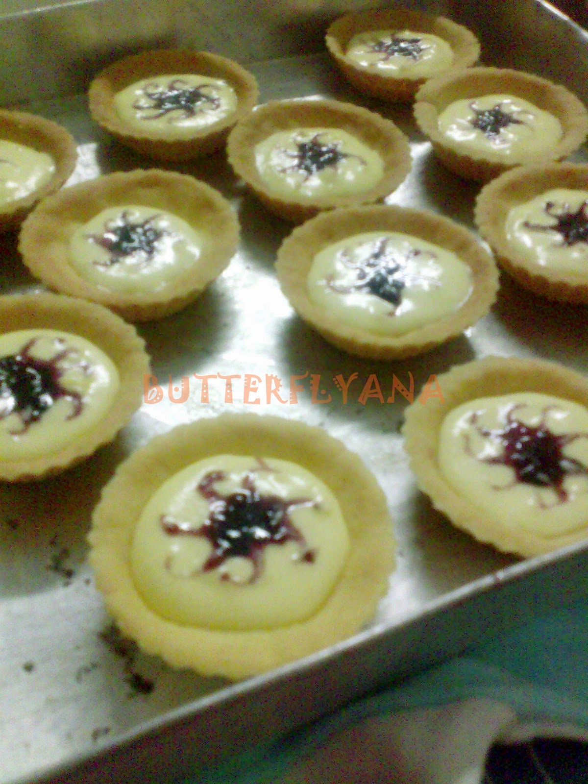 .yana lyana.: resepi blueberry cheese tart