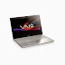 sony vaio touch screen laptop wallpaper with information