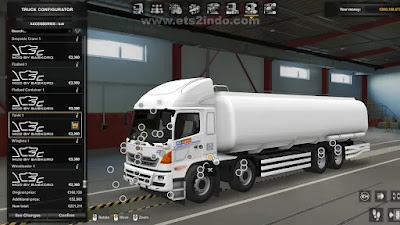 Mod Truk Hino Lohan 500 ETS2 1.36-1.49