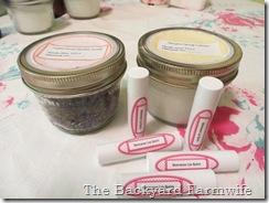 Homemade Lip Balm - The Backyard Farmwife