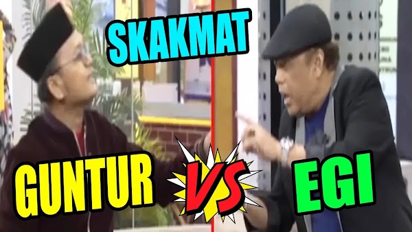 Politisi PSI, Guntur Romli Keok Dihajar Eggi Sudjana Saat Debat Perda