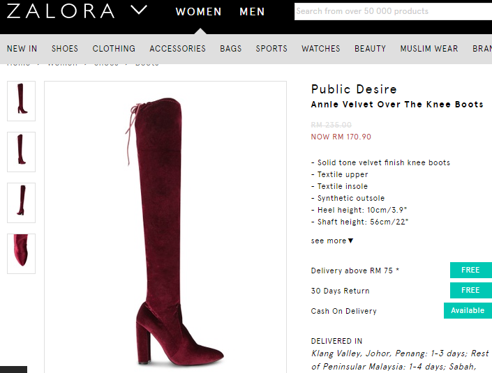 Discover Sexy, Chic And Stylish Women Boots At Zalora