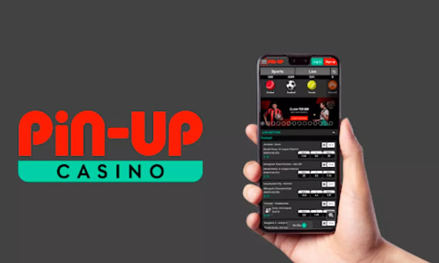 What sections does the official website of the Pin-Up Casino offer users to visit?