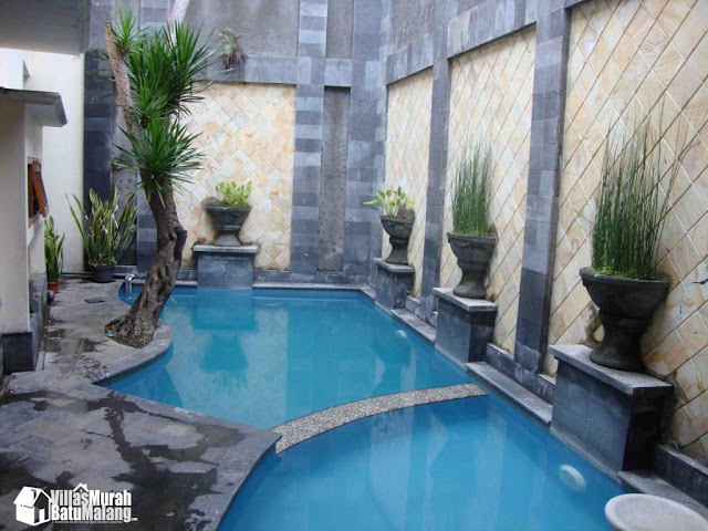 Villa di Batu Malang Fasilitas Kolam