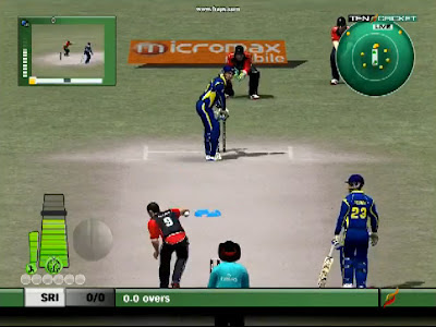 EA Cricket 2012 KFC IPL 4 game footage 1