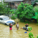 ေရၾကီးေနတဲ့ လုံးခင္းက ျမင္ကြင္းမ်ား ၂၄-၈-၂၀၁၄