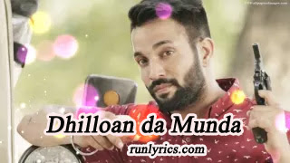 Dhilloan Da Munda Lyrics - 8 Kartoos | Dilpreet Dhillon | Desi Crew