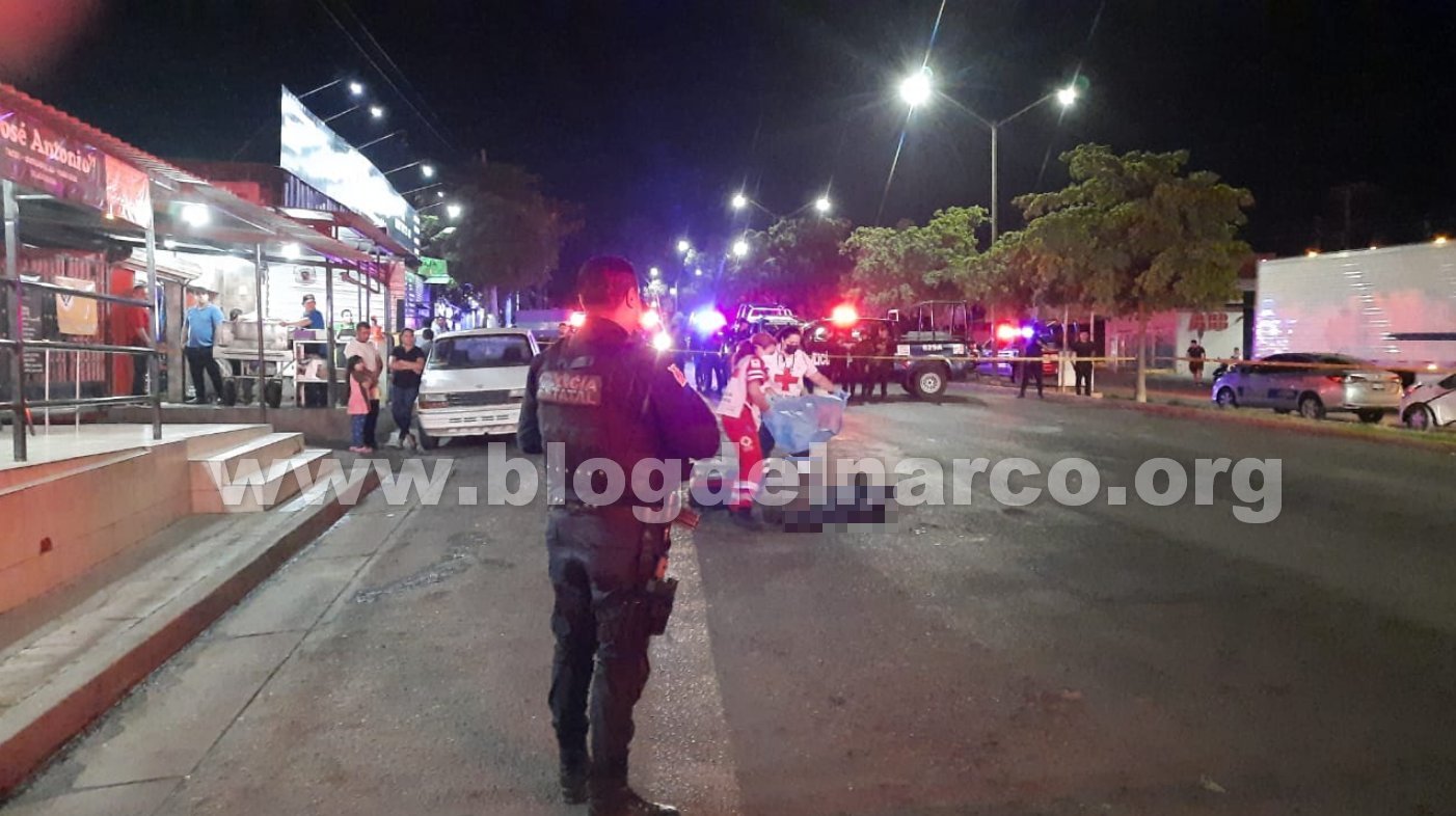 Asesinan después de asaltar una taquería y con un fusil de asalto a ratero en Culiacán, Sinaloa