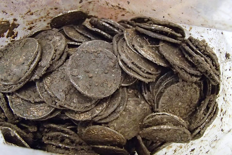 Largest Anglo-Saxon coin hoard found in UK goes on display at British Museum