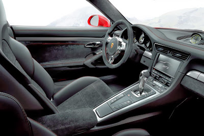 Porsche 911GT3 model year 2014 From the inside 