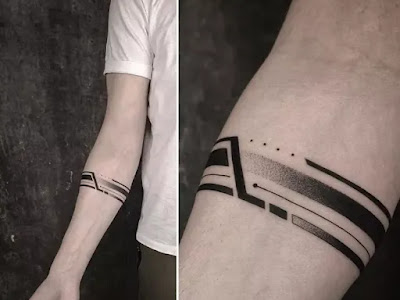 25 ++ simple arm band tattoo designs for men 251922