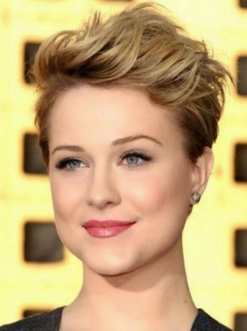 Short Hairstyles for Chubby Faces 2014