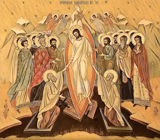 Perioada de bucurie a Bisericii pentru Invierea, Inaltarea la cer a Domnului Hristos si pentru Pogorarea Duhului Sfant - PENTICOSTARUL