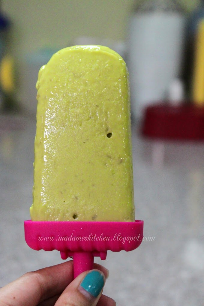 Avocado Popsicle For Summer