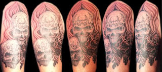 Biker Tattoos- are occasionally associated with underworld or prison tattooing22