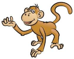 Monkey cartoon wallpaper