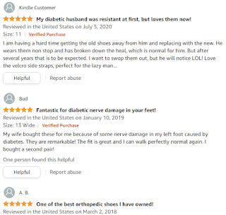 reviews for the shoes for heel pain when walking.
